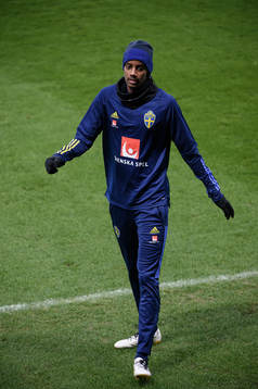 Alexander Isak of the Swedish national football team