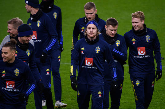 Emil Forsberg of the Swedish national football team