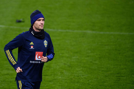 Albin Ekdal of the Swedish national football team