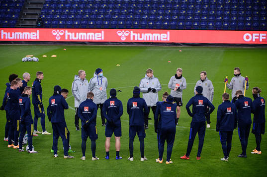 Assistant coach Peter Wettergren of the Swedish national