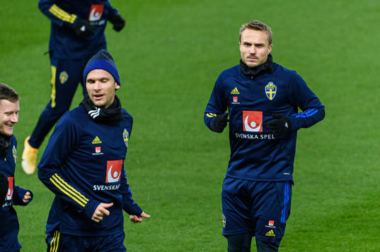 Pierre Bengtsson of the Swedish national football team