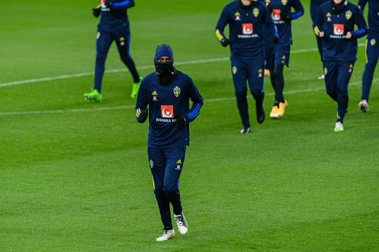 Alexander Isak of the Swedish national football team