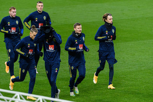 Mattias Johansson and Kristoffer Olsson of the Swedish
