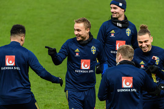 Pierre Bengtsson of the Swedish national football team
