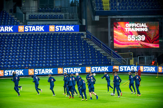 The player of the Swedish national football team