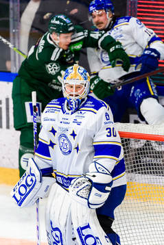 Leksands målvakt Janne Juvonen