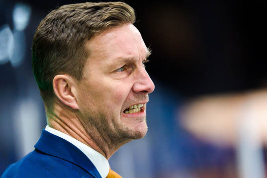 Färjestads huvudtränare Johan Pennerborn