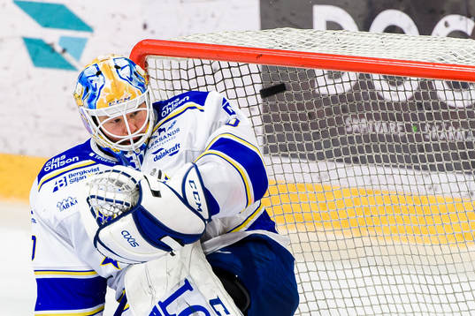 Leksands målvakt Janne Juvonen