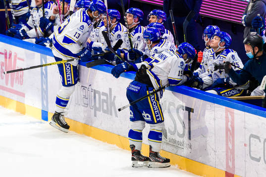Leksands spelare deppar