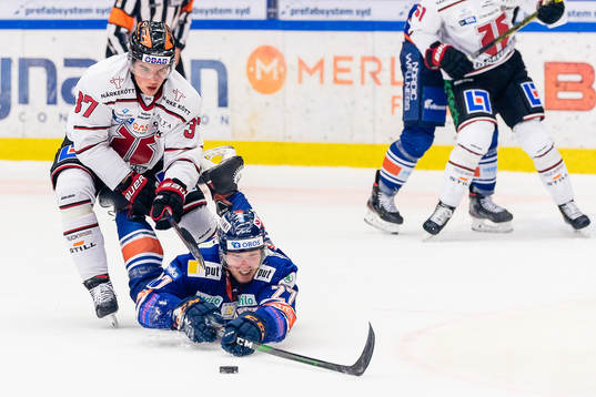 Växjös Martin Lundberg faller