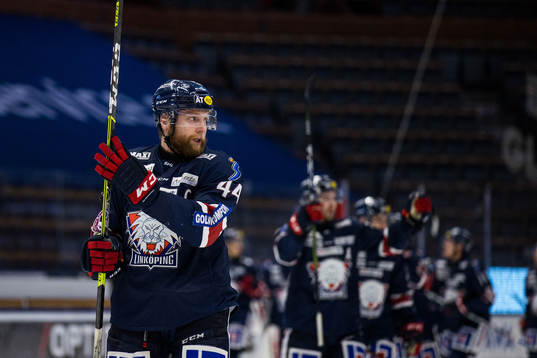 Linköpings Jonas Junland jublar