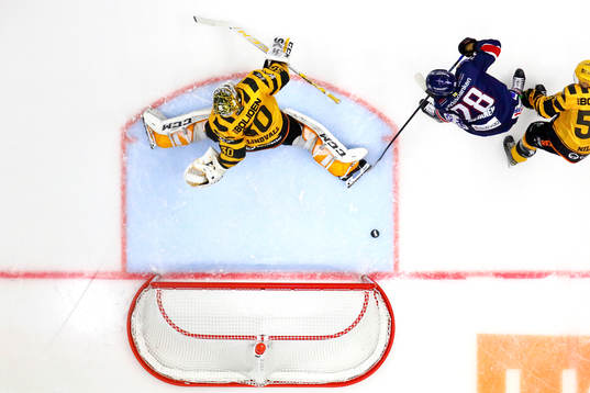 under ishockeymatchen i SHL mellan Linköping och