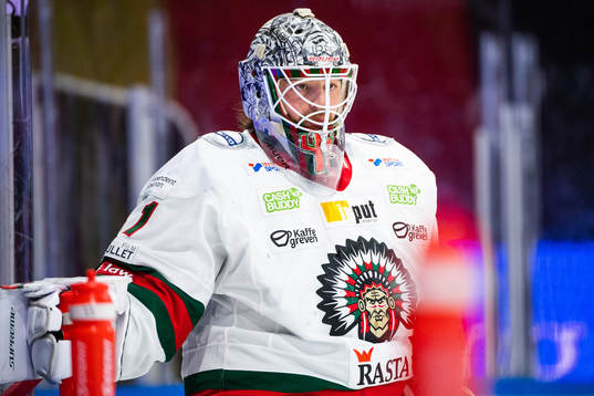 Frölundas målvakt Niklas Rubin