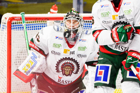 Frölundas målvakt Johan Mattsson