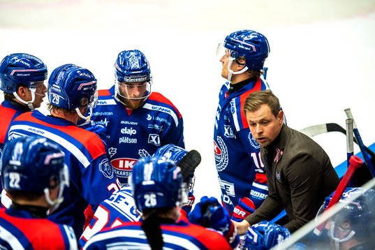 Oskarshamns tränare Martin Filander