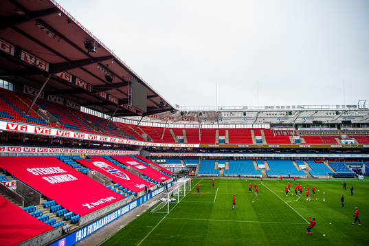 General view of Ullevaal Stadion