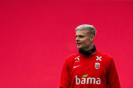 Simen Juklerød of the Norwegian national football team