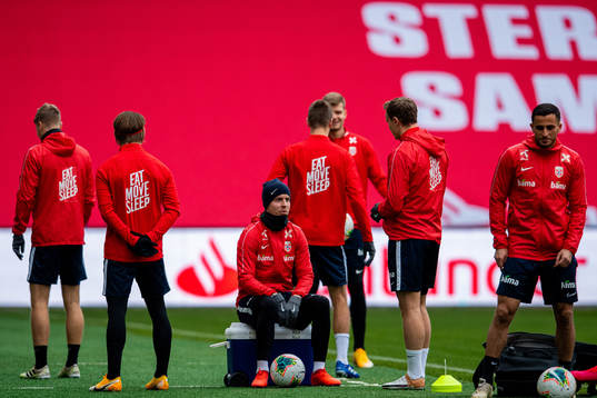 Stefan Johansen of the Norwegian national football team