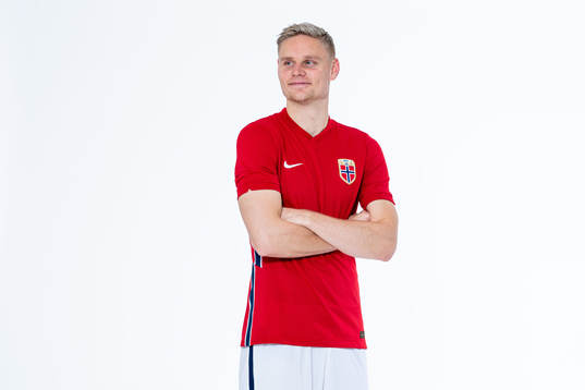 Simen Juklerød of the Norwegian national football team