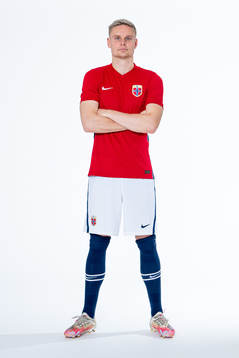 Simen Juklerød of the Norwegian national football team
