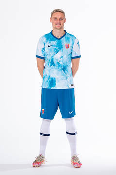 Simen Juklerød of the Norwegian national football team