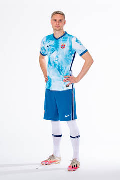 Simen Juklerød of the Norwegian national football team