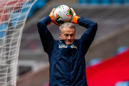 Frode Grodås, goalkeeper coach of the Norwegian national