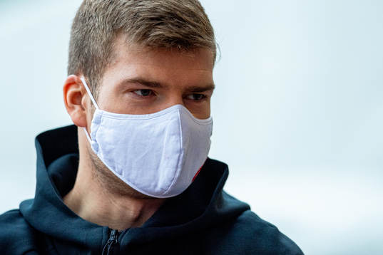 Alexander Sørloth of the Norwegian national football team