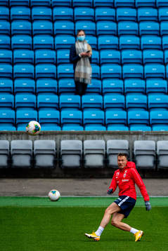 Martin Linnes of the Norwegian national football team
