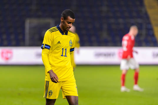 Alexander Isak of Sweden