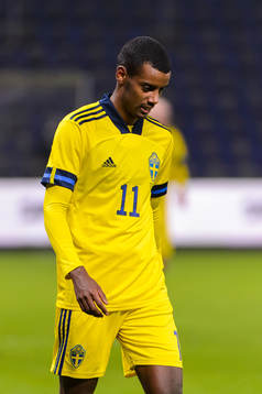 Alexander Isak of Sweden