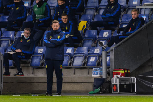 Assistant coach Peter Wettergren of Sweden