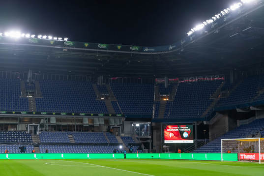 General view of Brøndby Stadion
