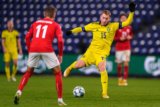 Dejan Kulusevski of Sweden