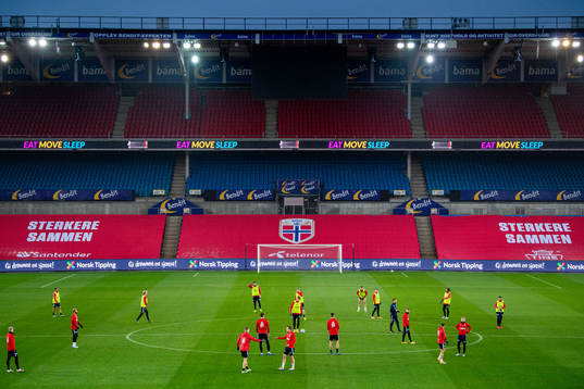 General view of Ullevaal Stadion