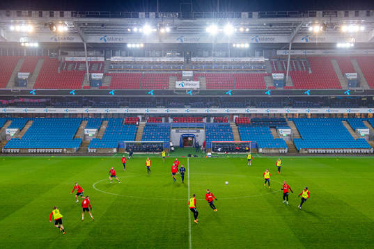 General view of Ullevaal Stadion