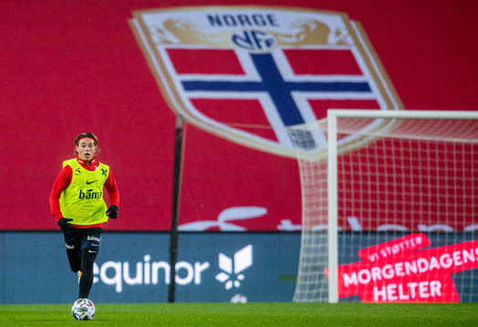 Patrick Berg of the Norwegian national football team