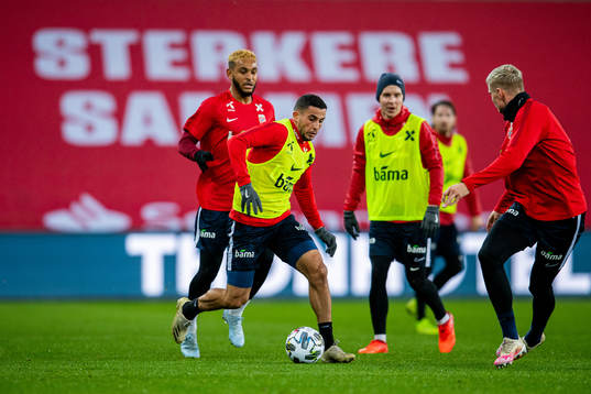 Omar Elabdellaoui of the Norwegian national football team