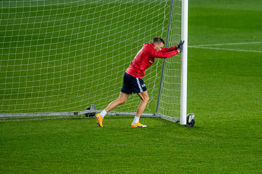 Martin Linnes of the Norwegian national football team