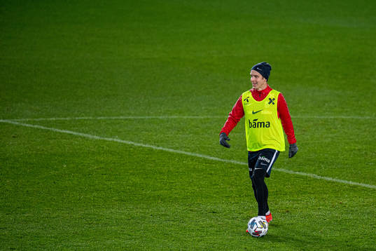 Stefan Johansen of the Norwegian national football team