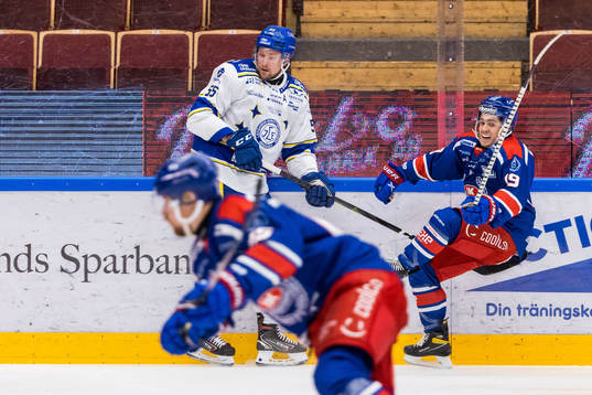 Leksands Jonas Ahnelöv och Oskarshamns Tyler Kelleher