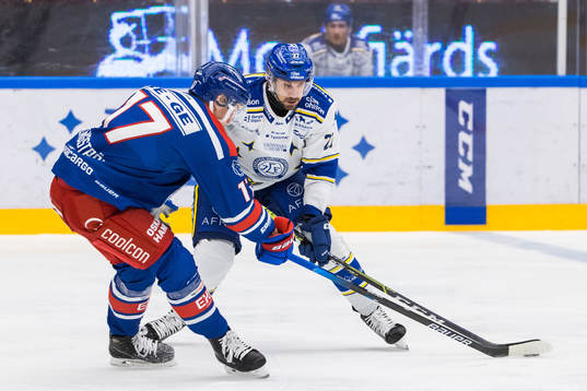 Leksands Marek Hrivík och Oskarshamns Jonas Engström