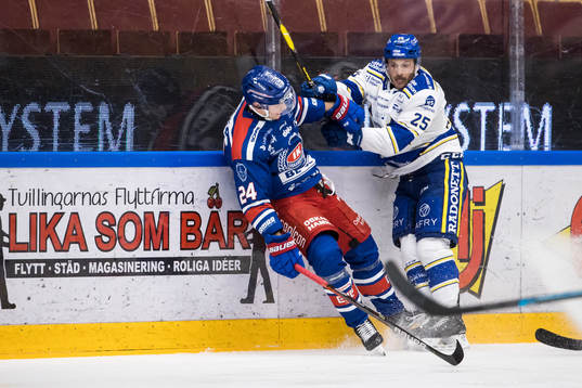 Oskarshamns Kim Strömberg och Leksands Carter Camper