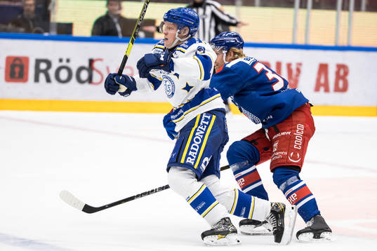 Leksands Emil Heineman och Oskarshamns Philip Samuelsson