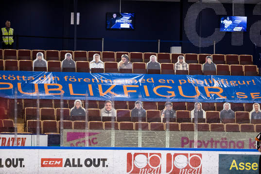 Läktare i Tegera Arena