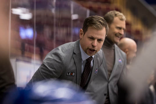 Oskarshamns tränare Martin Filander
