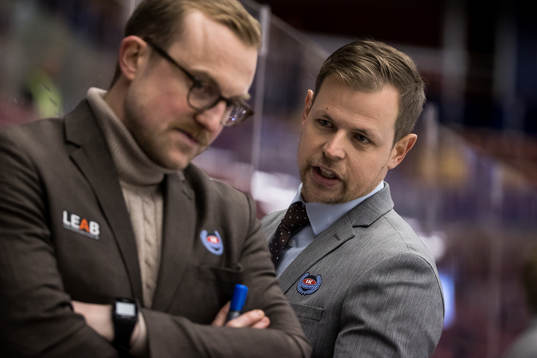 Oskarshamns tränare Martin Filander