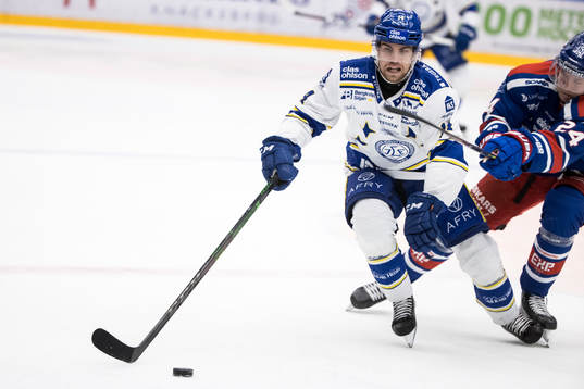 Leksands Oskar Lang och Oskarshamns Kim Strömberg