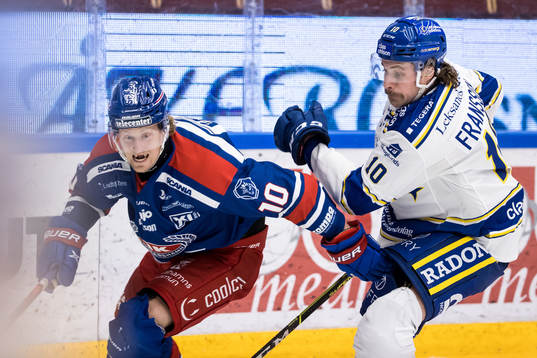 Oskarshamns Oscar Sundh och Leksands Johan Fransson