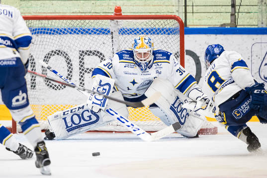 Leksands målvakt Janne Juvonen